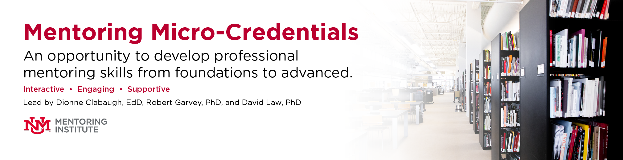 Mentoring Micro-Credentials Banner